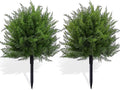 Artificial Topiary Bushes for Outdoors by FAJUNZH