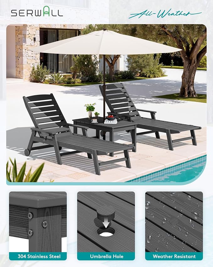SERWALL Outdoor Coffee Table - Image 5