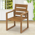 HDPS Outdoor Dining Chairs, Patio Dining Chairs by COZYMAN