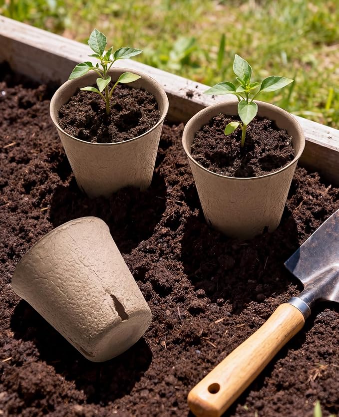 homenote Peat Pots, 3.15/4 Inch 120 Pcs Seed Starting Pots - Image 3
