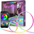 65.6FT LED Neon Rope Lights, Flexible Led Rope Lights Control by Unknown