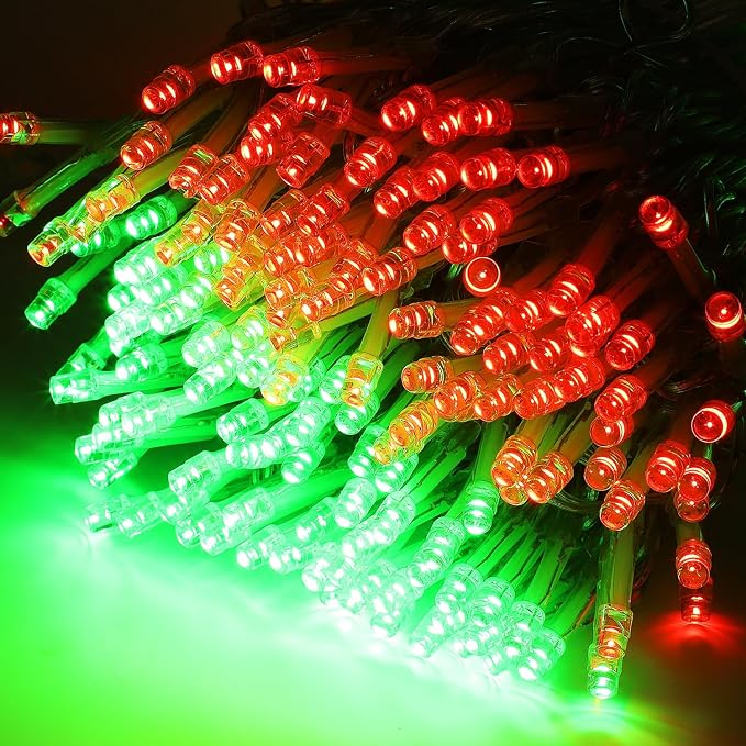 LJLNION 300 LED Christmas Lights, Extra Long 98.5FT Xmas String Lights Outdoor - Image 3