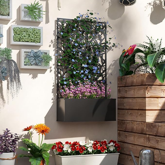 Outsunny Metal Raised Garden Bed - Image 6