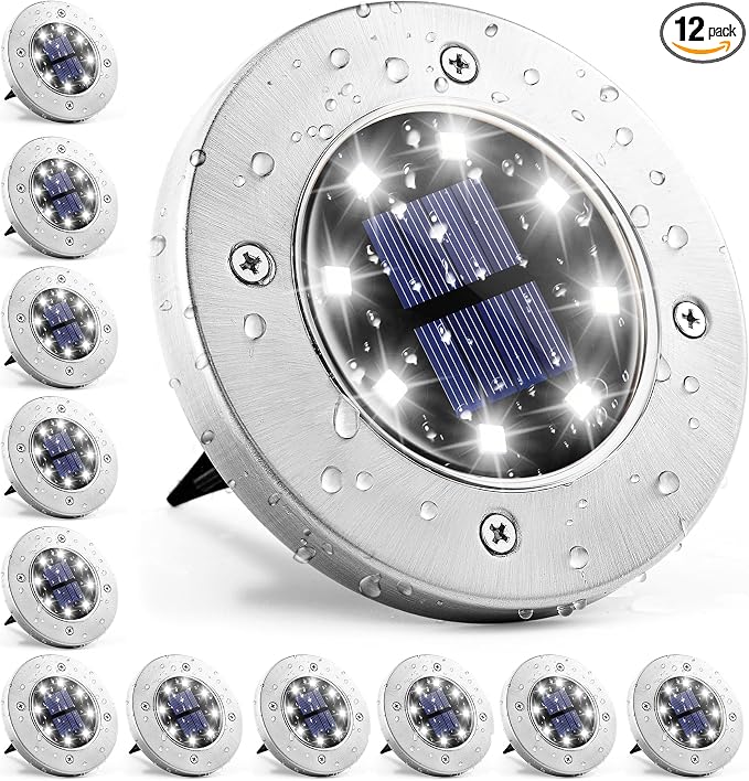 GIGALUMI Solar Ground Lights by GIGALUMI