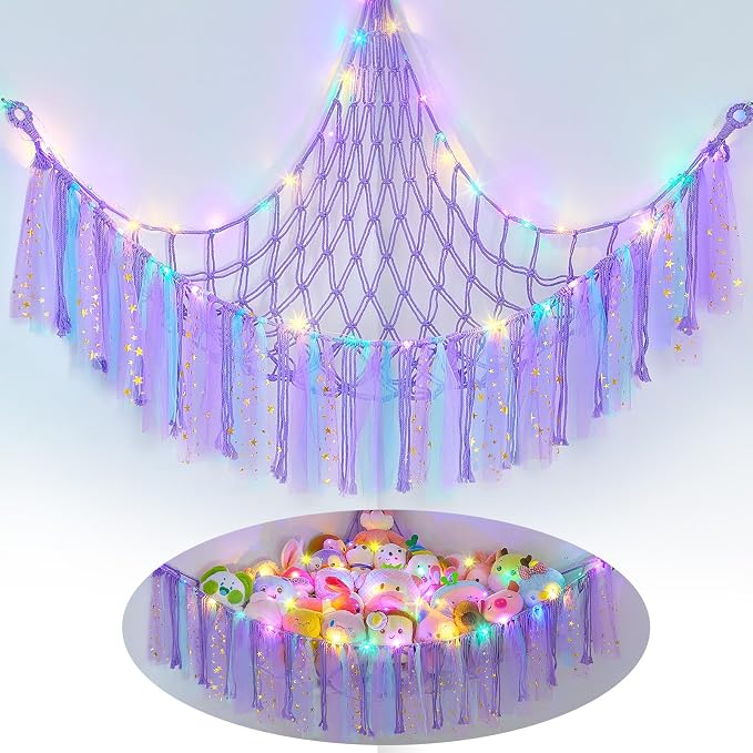 FIOBEE Stuffed Animals Net or Hammock by FIOBEE