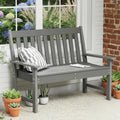 Tangkula HDPE Outdoor Garden Bench by TANGKULA