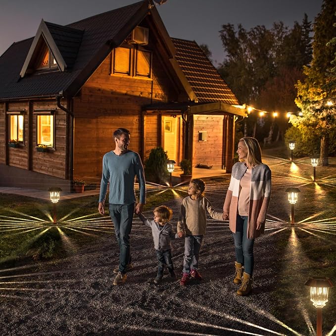 XMCOSY+ Solar Pathway Lights Outdoor - Image 6