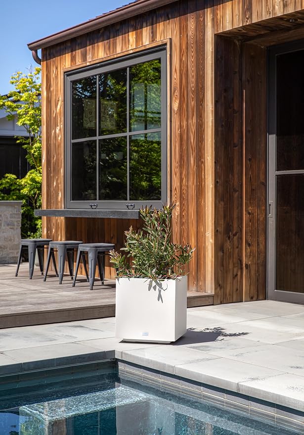 Veradek Block Series Cube Plastic Planter - Image 7