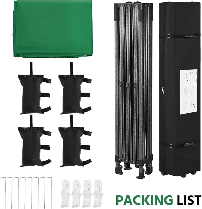 Yaheetech Heavy Duty Pop Up Canopy Tent, 10x15 Commercial Instant Shelter Tent - Image 7