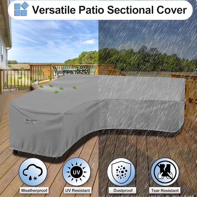 OutdoorLines Waterproof Outdoor Patio Sectional Cover - Image 4