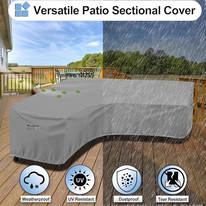 OutdoorLines Waterproof Outdoor Patio Sectional Cover - Image 4