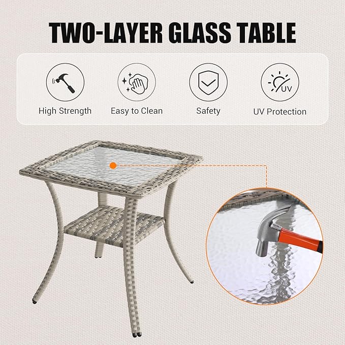 9-Piece Outdoor Patio Furniture Set - Image 9