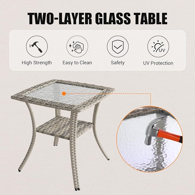 15-Piece Outdoor Patio Furniture Set - Image 9