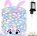 66Ft 200 LED Easter Pastel Fairy Lights Plug in, Pastel String Lights 8 Modes by BHCLIGHT