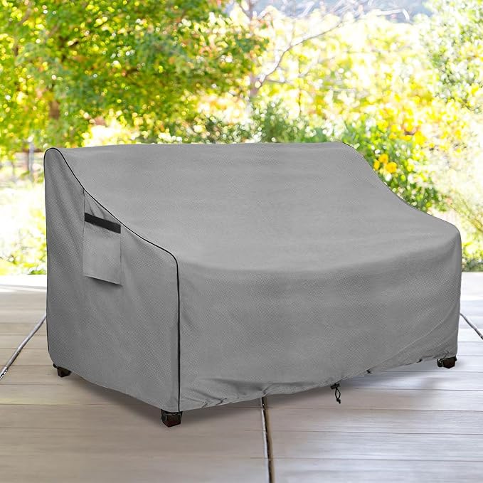 okcool Heavy Duty Patio Sofa Cover, 100% Waterproof 3-Seater Outdoor Sofa Cover - Image 5