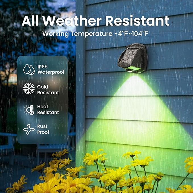 SOLPEX Solar Lights Outdoor Waterproof IP65, Solar Stair Lights Outdoor - Image 4