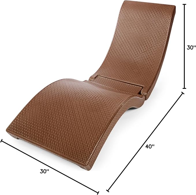 Pool Mate Luxury Swimming Pool Patio Chaise Lounge Chair - Image 3