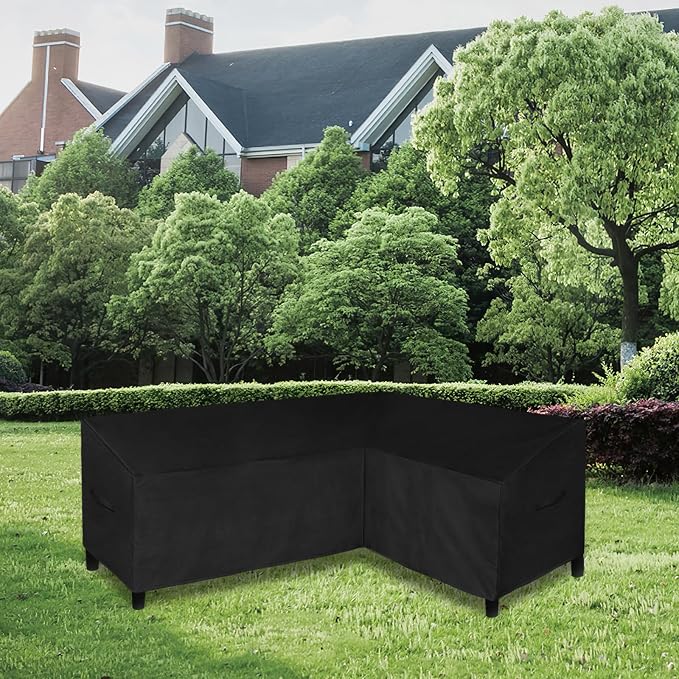 Easy-Going 600D Patio L-Shaped Sectional Sofa Cover - Image 2