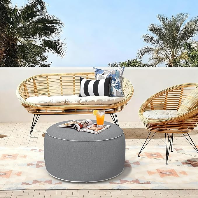 LVTXIII Inflatable Stool Ottoman Footrest - Image 6