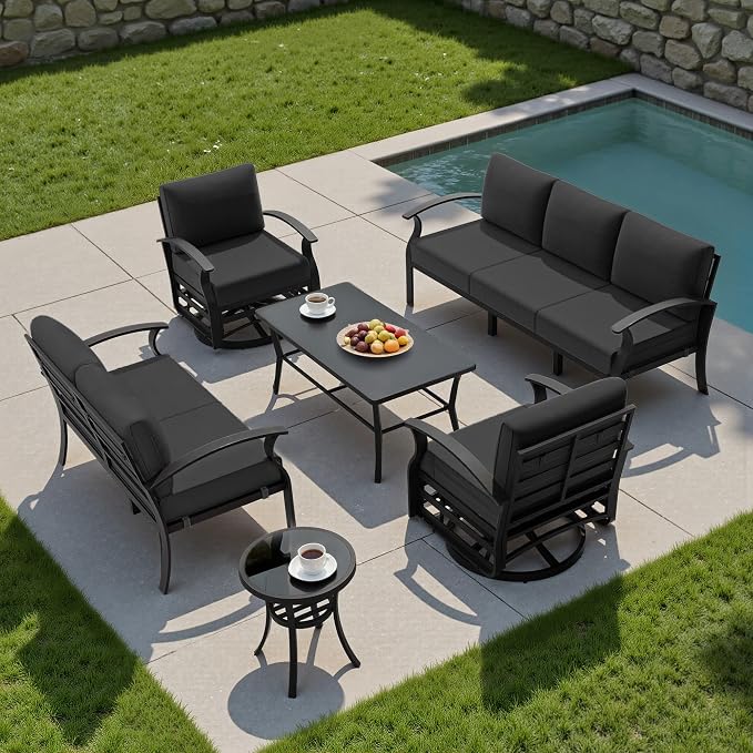 Kullavik Aluminum Patio Furniture Set by KULLAVIK