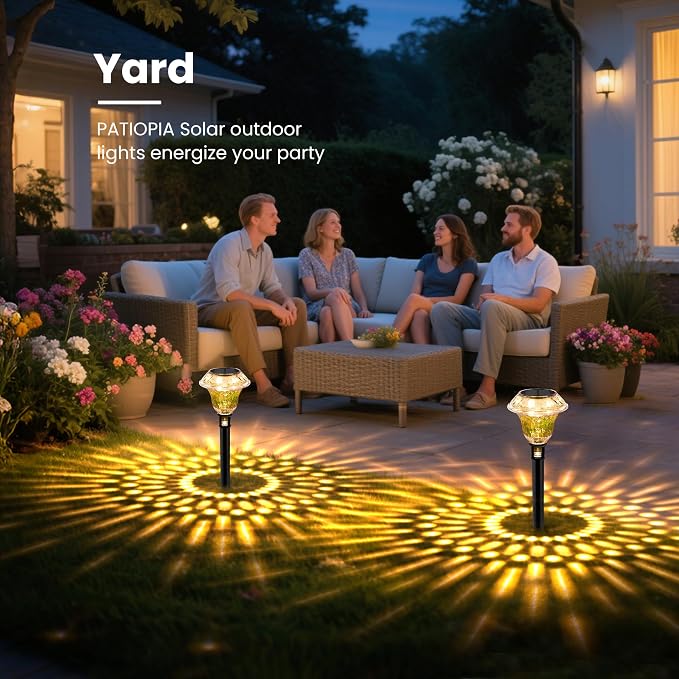 Solar Pathway Lights Garden Decor - Image 9