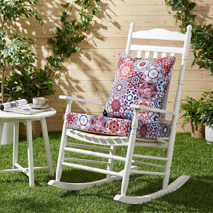 Hoteam 4 Set Outdoor Chair Patio Cushions 20 x 20 Inch Deep Seat Waterproof - Image 7
