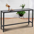 Outdoor Bar Table, Patio Counter Height Bar Table by Unknown