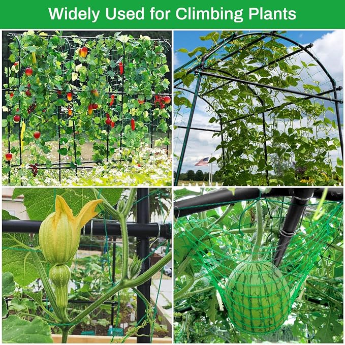 Tall Garden Arch Trellis for Climbing Plants Outdoor, 7 ft Arbor Large Arch - Image 6