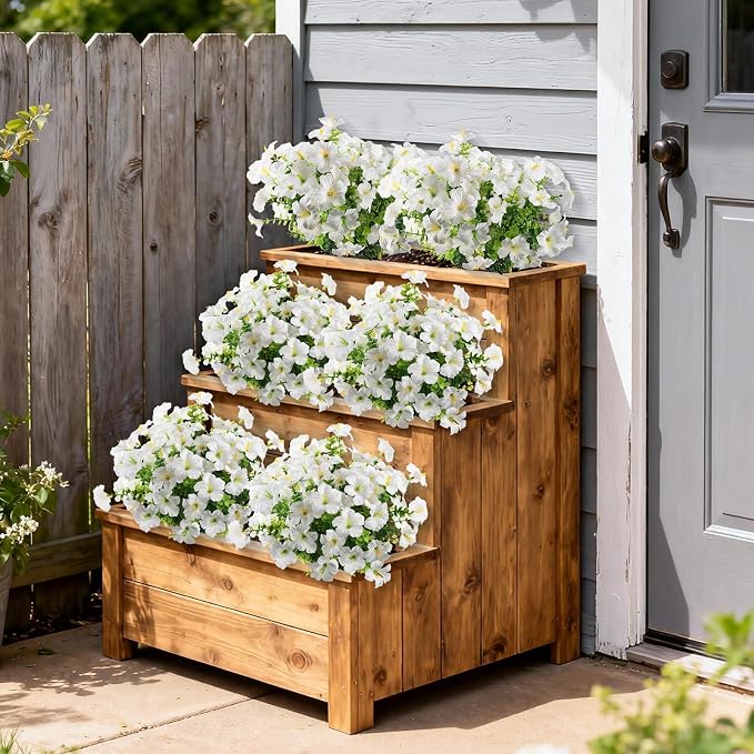 INQCMY Artificial Fake Petunias Flowers - Image 6