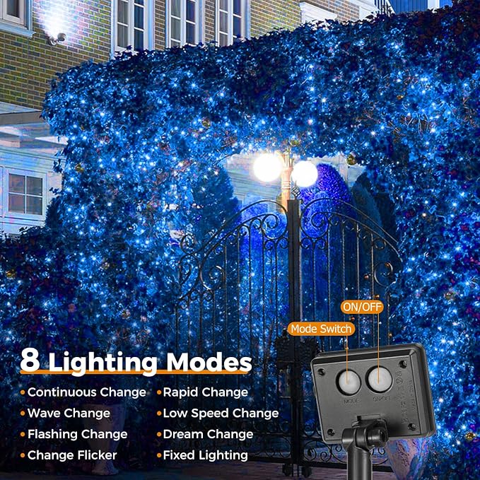 4 Pack Solar String Lights for Outside - Image 4