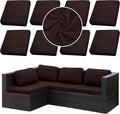Outdoor Cushion Covers Set, Replacement by SUKAIKEQA