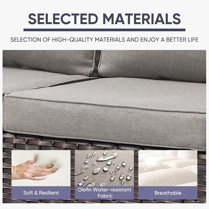 Belord 7 Pieces Patio Furniture Set - Image 6
