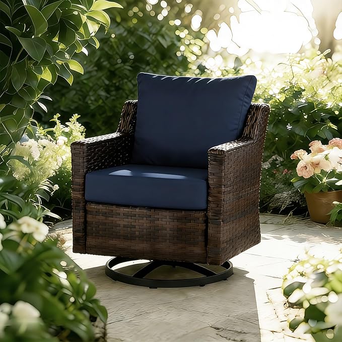 Goodgoods 24 x 24 Outdoor Patio Deep Seat Cushions 2-Pack, 1000+ Hours - Image 6