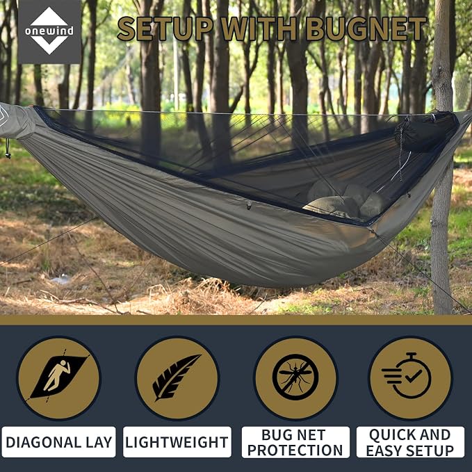 Onewind Airstream Camping Hammock - Image 4