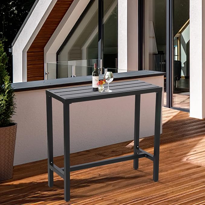 Outdoor Bar Table, Patio Counter Height Bar Tables - Image 2