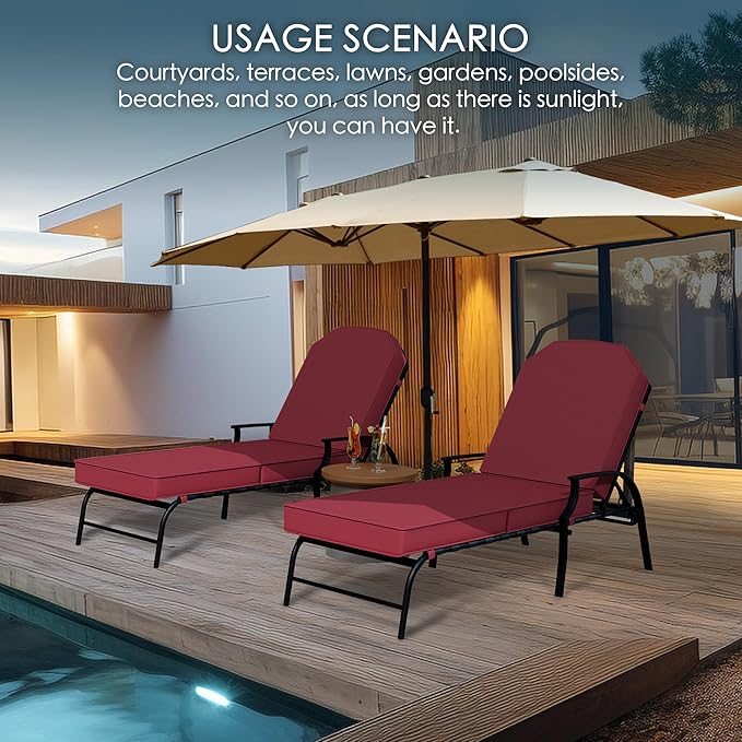 Kozyard Maya Chaise Lounge - Image 4