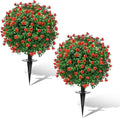 Artificial Topiary Bushes for Outdoors by FAJUNZH