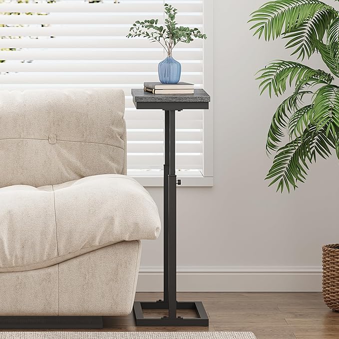 TUTOTAK End Table, Side Table, Tall Couch Table, Sofa Table, Living Room - Image 5