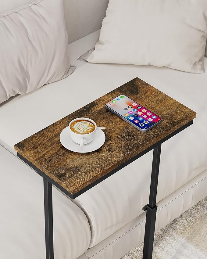 TUTOTAK End Table, Side Table, Tall Couch Table, Sofa Table, Living Room - Image 7