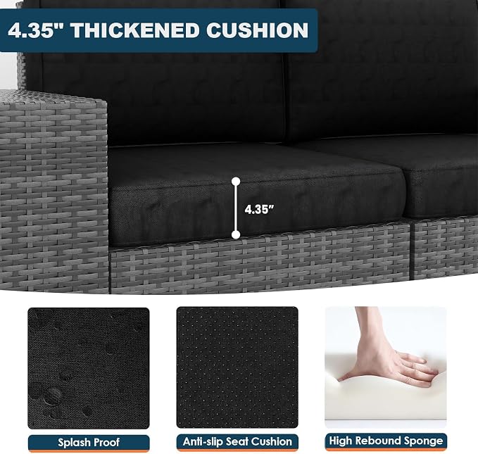 5 Piece Patio Furniture Set - Image 6