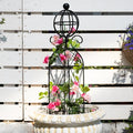Garden Obelisk Trellis for Climbing Plants by Goooxim