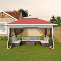 Canopy Tent 13x13 ft, Pop Up Gazebo One-Push Setup by GarveeLife