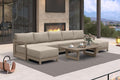 PURPLE LEAF Patio Furniture Set U-Shaped Outdoor Couch by Unknown