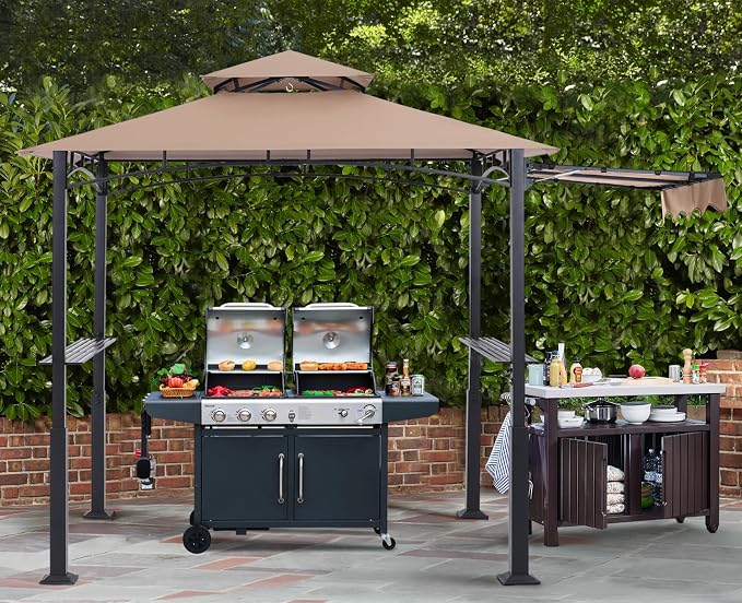 ABCCANOPY Grill Gazebo with Extra Awning - Image 7