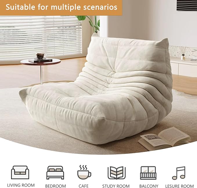Bean Bag Chair - Memory Foam Bean Bag Chair - Image 6