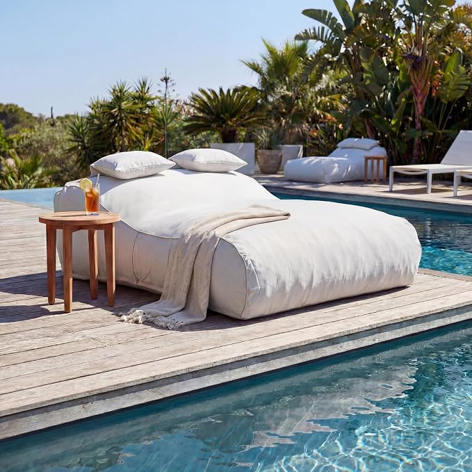 Merax Outdoor Bean Bag Chair Sun Lounger - Image 3