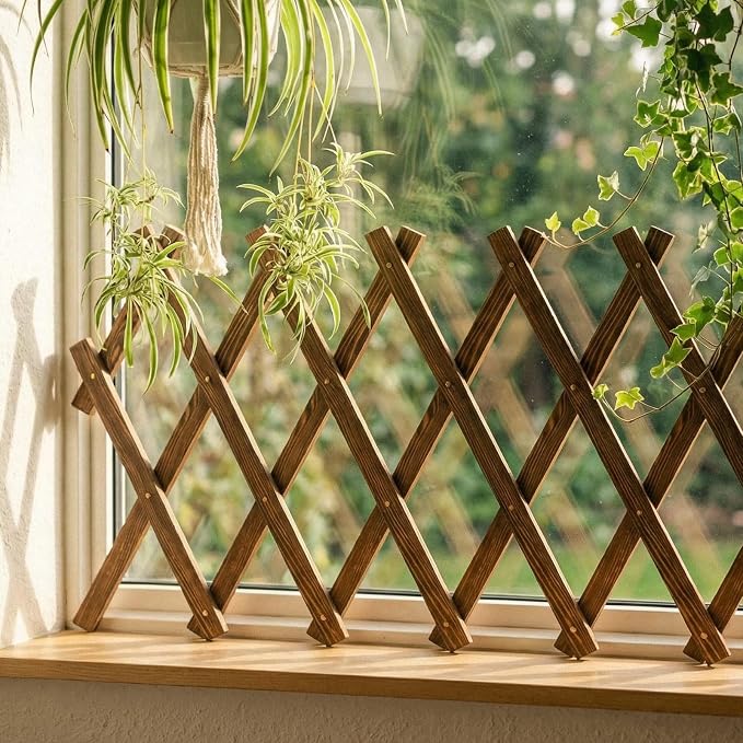 2 PCS Expandable Garden Trellis, 13.2" x 63" Trellis - Image 9