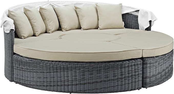 Modway Summon Outdoor Patio Daybed - Image 5