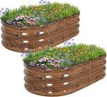 1MORE Galvanized Raised Garden Bed- Planter Garden Boxes Outdoor, Raised Beds by 1MORE