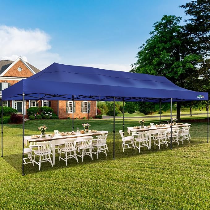 COBIZI 10x30 Pop up Canopy, Heavy Duty Outdoor Party Tents - Image 2